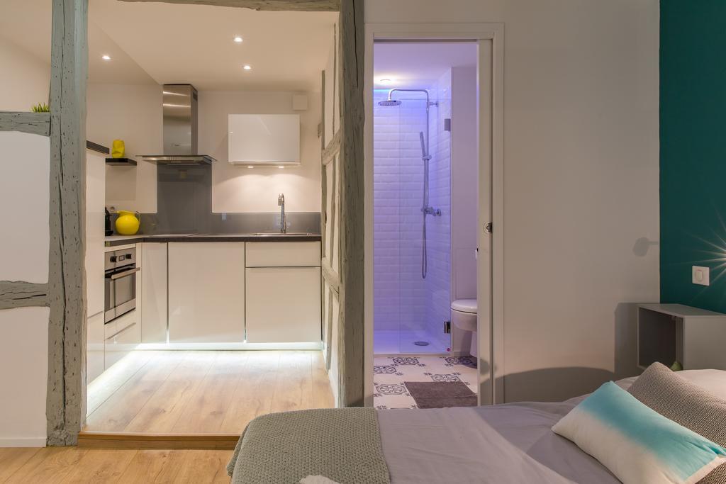 Grand Studio Colmar Centre Chambre photo
