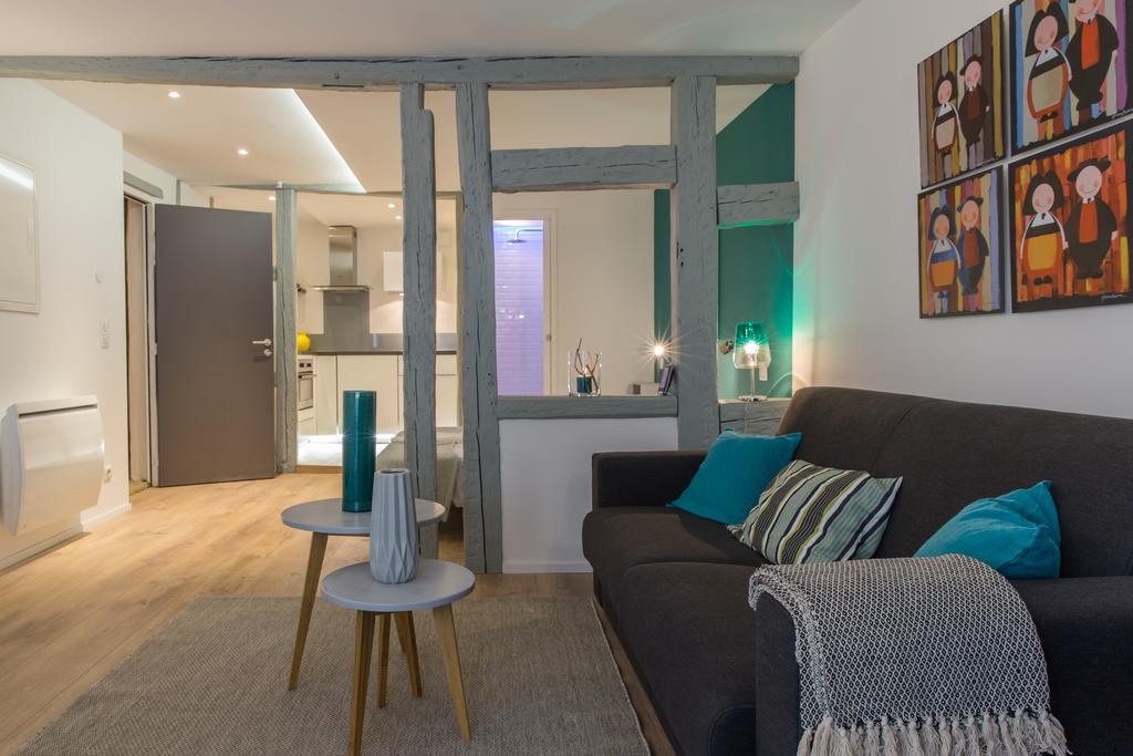 Grand Studio Colmar Centre Chambre photo